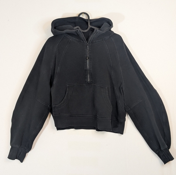 lululemon athletica Tops - Scuba Oversized Half-Zip Hoodie Black M/L